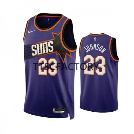 Maillot Basket Phoenix Suns Cameron Johnson 23 Nike 2022-23 Icon Edition Violet Swingman - Homme